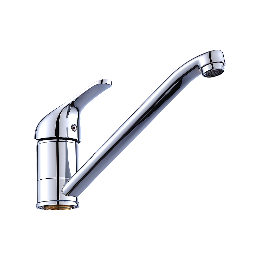 Basic Kitchen Mixer Tap in Polished Chrome, WELS 4-Star