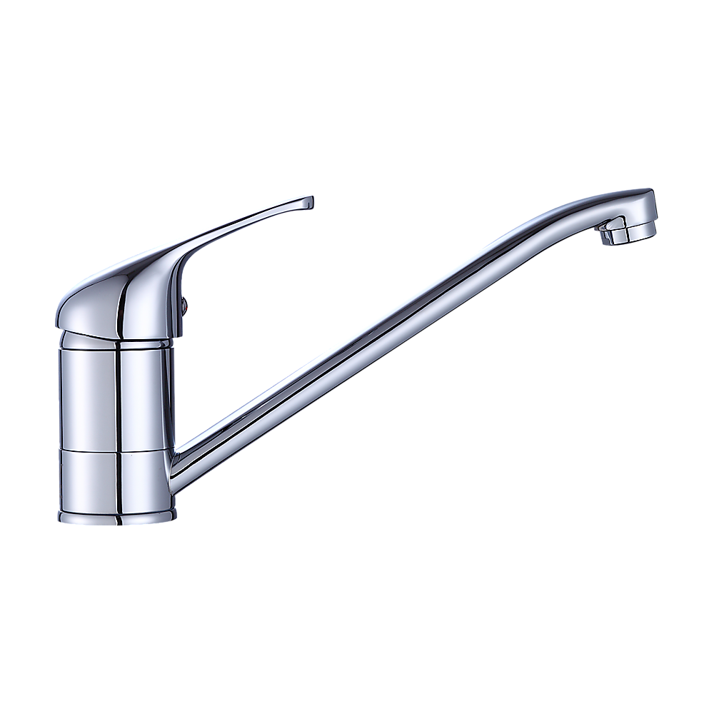 Basic Kitchen Mixer Tap in Polished Chrome, WELS 4-Star