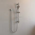 Handheld Shower Rail Set – Chrome, WELS 3‑Star, Stainless Steel Rail
