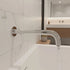 220mm Bath Spout Polished Chrome Ultra Modern Bathroom Tapware