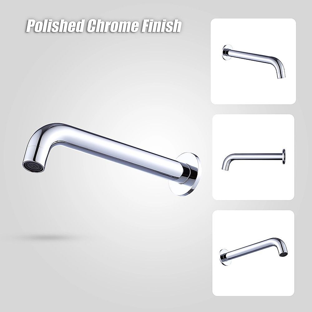 220mm Bath Spout Polished Chrome Ultra Modern Bathroom Tapware
