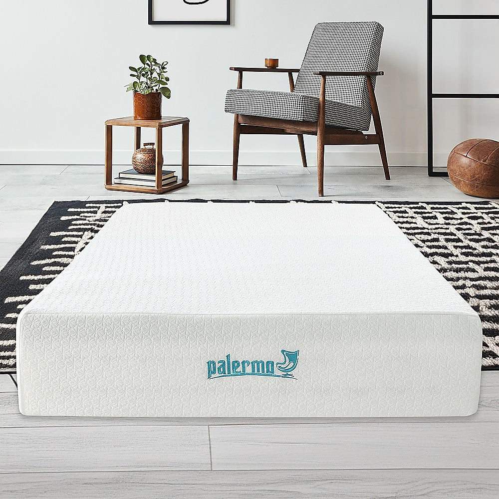 Double 30cm Green Tea Memory Foam Mattress – Cooling Comfort with CertiPUR-US® Certified Foam