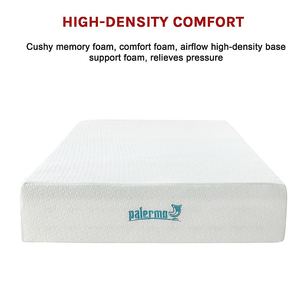 Double 30cm Green Tea Memory Foam Mattress – Cooling Comfort with CertiPUR-US® Certified Foam
