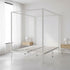 4 Four Poster Double Bed Frame