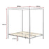 4 Four Poster Double Bed Frame