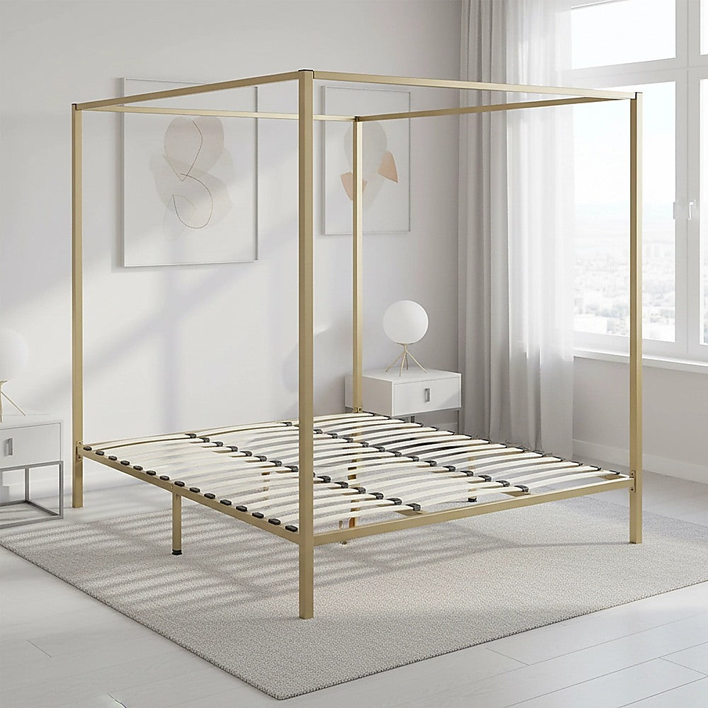 4 Four Poster King Bed Frame