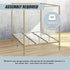 4 Four Poster King Bed Frame