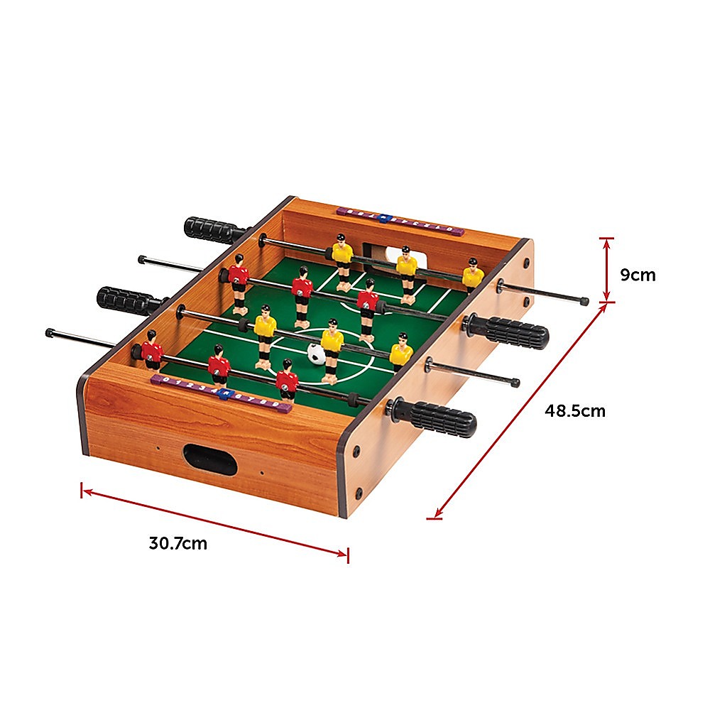 Foosball Games Soccer Table Kids Portable Toy Gift, 12 Players, 1.9kg Wt