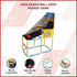 Kids Basketball Hoop Arcade Game with 2 Inflatable Balls and Air Pump Set