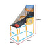 Kids Basketball Hoop Arcade Game with 2 Inflatable Balls and Air Pump Set