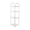 Shower Corner Shelf White Caddy Bathroom Shelves Organiser Bath Storage Rack 4