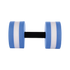 2x Water Aerobics Dumbbell EVA Aquatic Barbell Aqua Fitness
