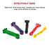 Resistance Band Loop Set of 5 Heavy Duty Gym Yoga Workout