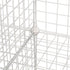 12 Cube Wire Grid Organiser Bookcase Storage Cabinet Wardrobe Closet White