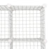 12 Cube Wire Grid Organiser Bookcase Storage Cabinet Wardrobe Closet White