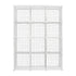 12 Cube Wire Grid Organiser Bookcase Storage Cabinet Wardrobe Closet White
