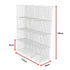 12 Cube Wire Grid Organiser Bookcase Storage Cabinet Wardrobe Closet White