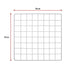 12 Cube Wire Grid Organiser Bookcase Storage Cabinet Wardrobe Closet White