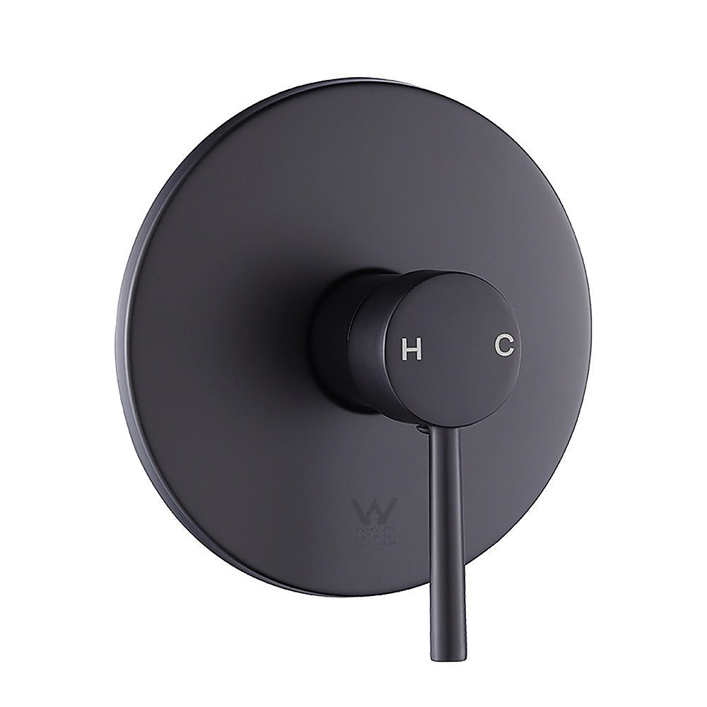 Shower Bath Mixer Tap Bathroom Electroplated Matte Black