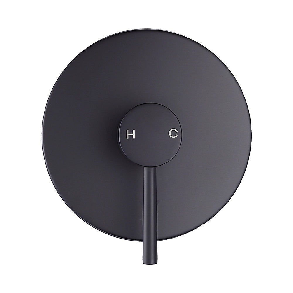 Shower Bath Mixer Tap Bathroom Electroplated Matte Black