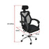 Office Chair – Ergonomic Mesh Back Computer Desk Chair with Padded Foam Seat in Black