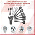 11pcs Kitchen Utensil Set Silicone Heat-Resistant Non-Stick Kitchen Utensils kit