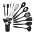 11pcs Kitchen Utensil Set Silicone Heat-Resistant Non-Stick Kitchen Utensils kit