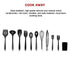 11pcs Kitchen Utensil Set Silicone Heat-Resistant Non-Stick Kitchen Utensils kit