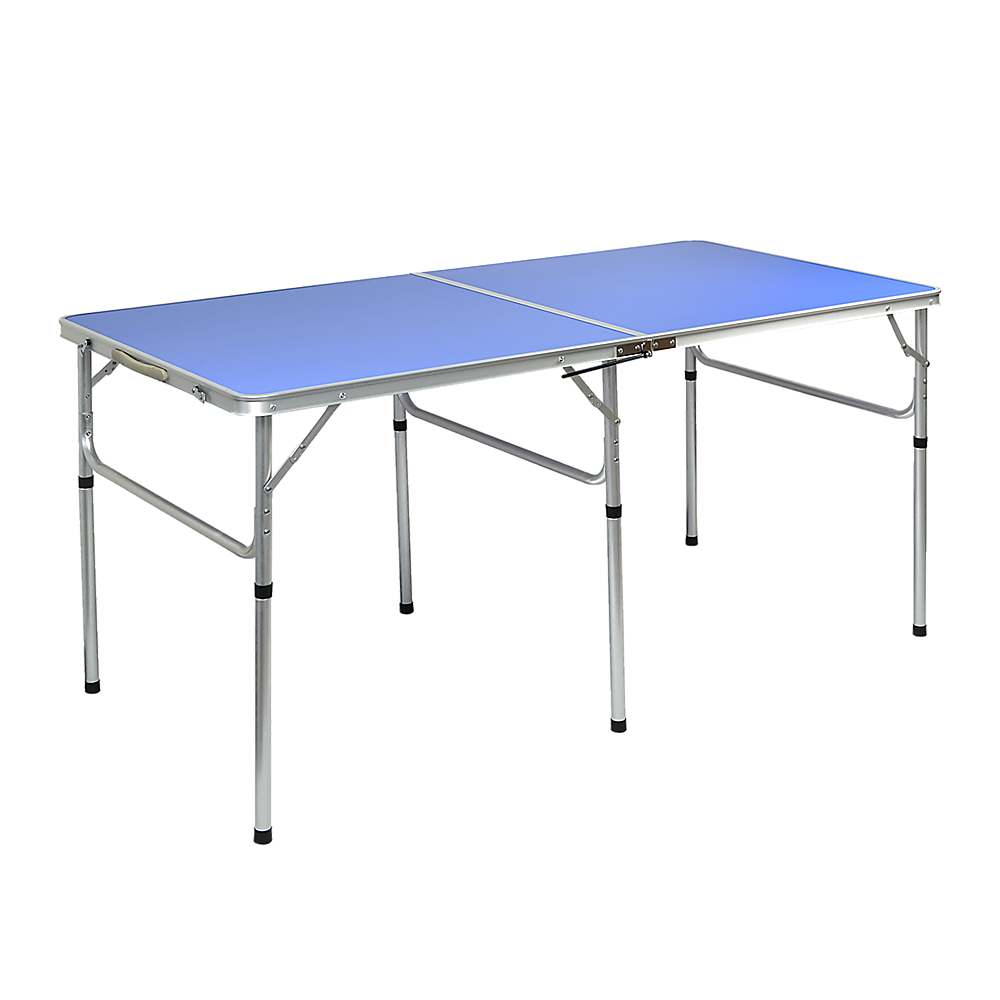 Portable Folding Ping Pong Table 152cm, Table Tennis Set with Paddles & Balls