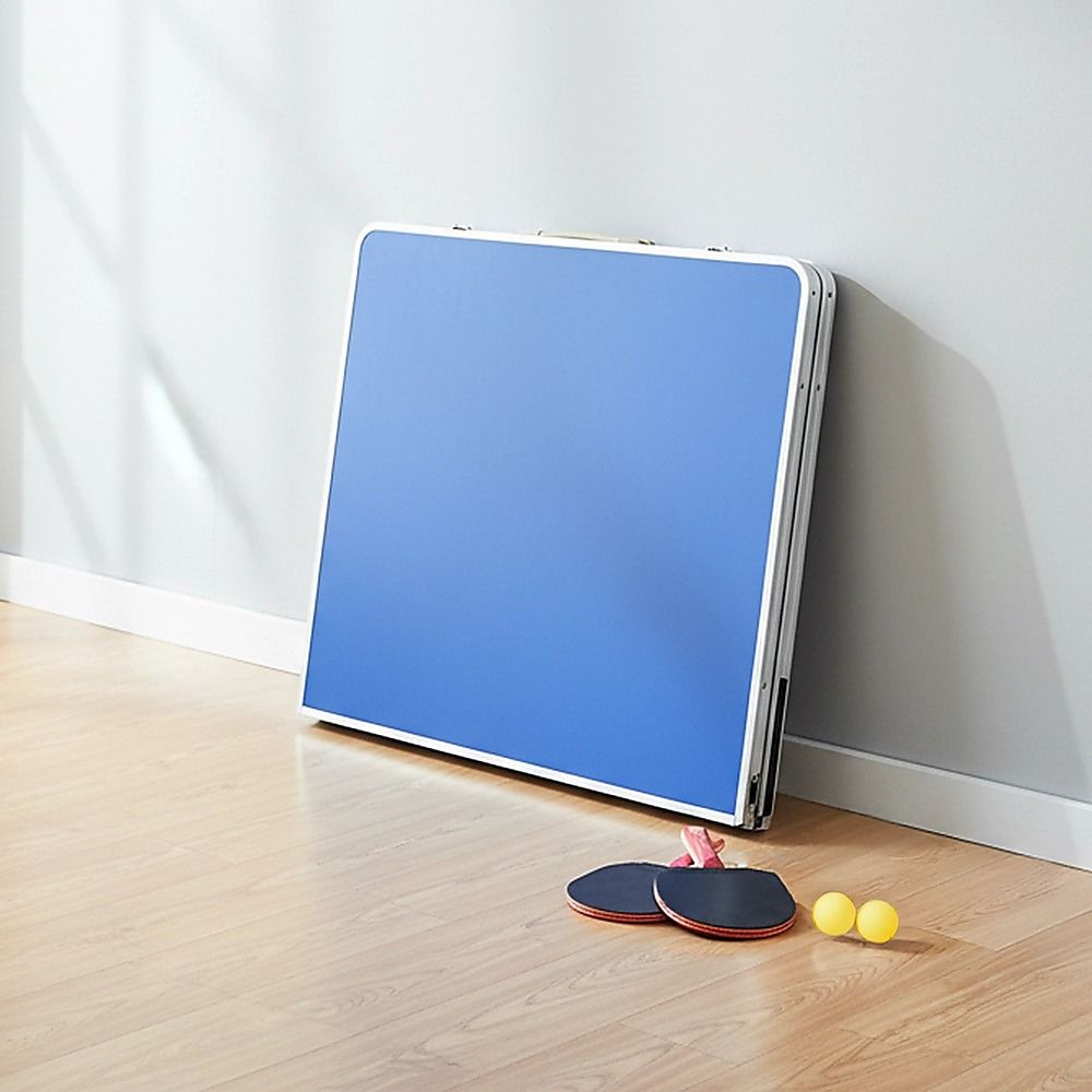 152cm Portable Tennis Table, Folding Ping Pong Table Game Set
