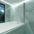 180 Degree Pivot Door 6mm Safety Glass Bath Shower Screen 800x1400mm By