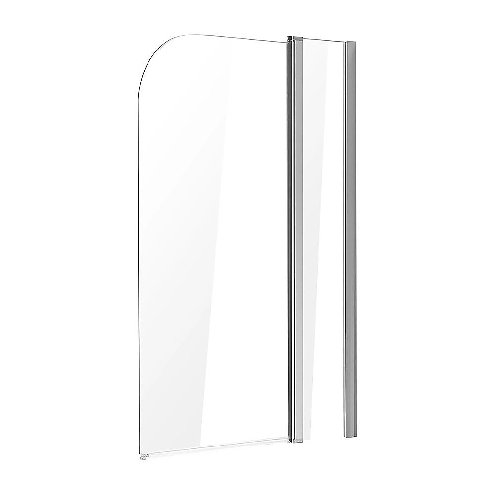 180 Degree Pivot Door 6mm Safety Glass Bath Shower Screen 1000x1400mm By
