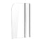 180 Degree Pivot Door 6mm Safety Glass Bath Shower Screen 1000x1400mm By