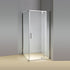 Shower Screen 1000x1000x1900mm Framed Safety Glass Pivot Door By