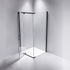Shower Screen 900x800x1900mm Framed Safety Glass Pivot Door By