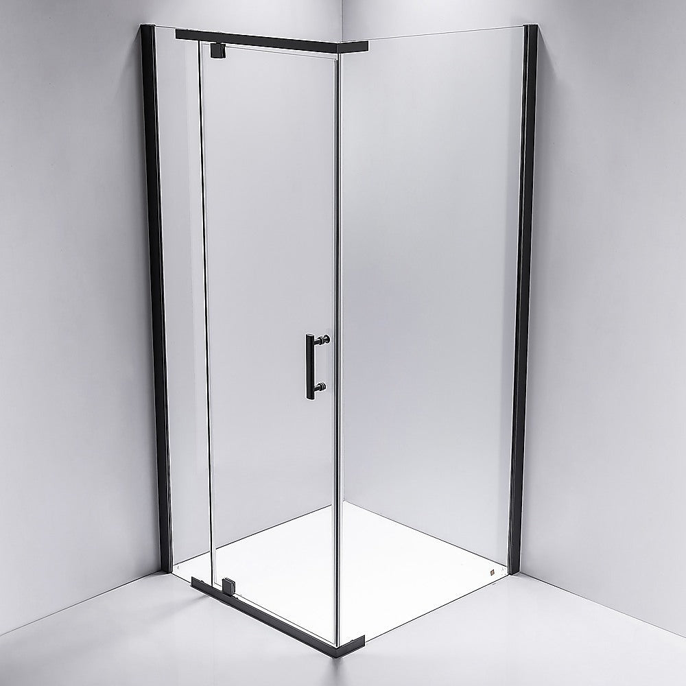 Shower Screen 1000x900x1900mm Framed Safety Glass Pivot Door By