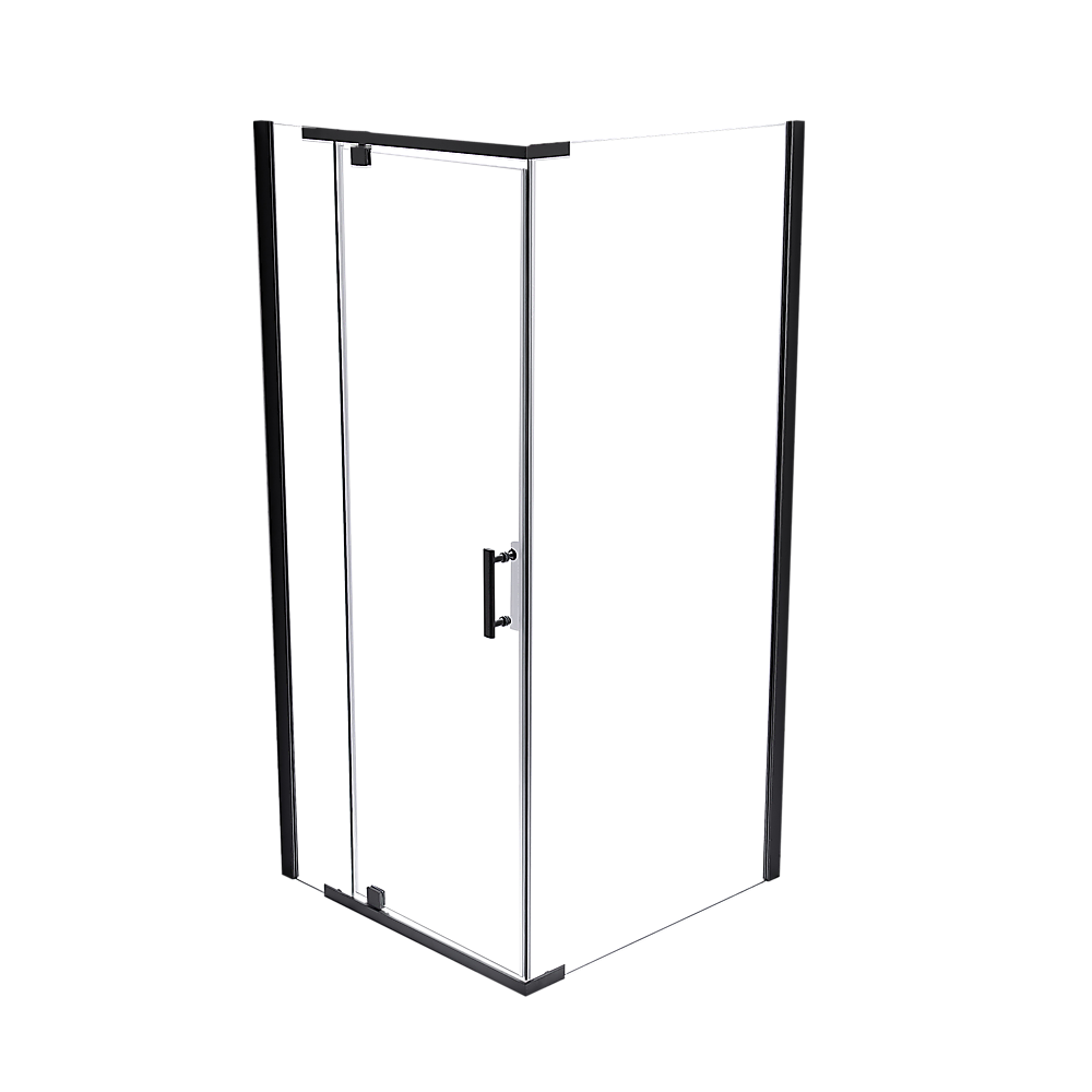 Shower Screen 1000x900x1900mm Framed Safety Glass Pivot Door By