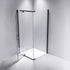 Shower Screen 1200x700x1900mm Framed Safety Glass Pivot Door By
