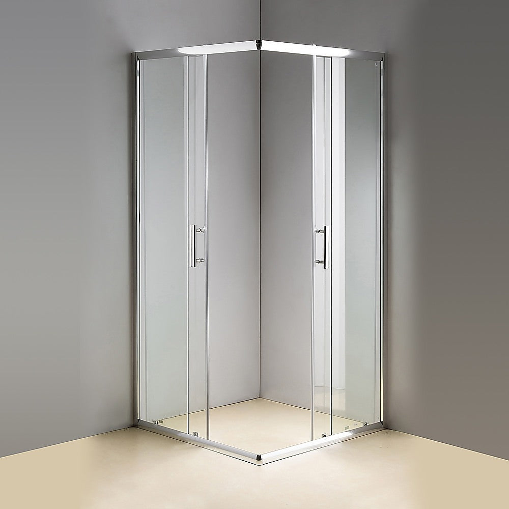 800 x 900mm Sliding Door Nano Safety Glass Shower Screen