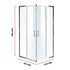 800 x 1200mm Sliding Door Nano Safety Glass Shower Screen By