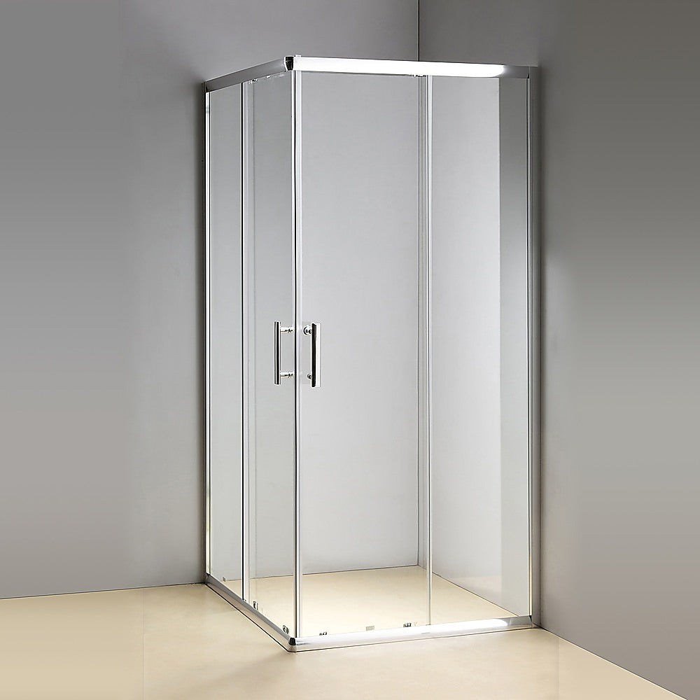 1000 x 800mm Sliding Door Nano Safety Glass Shower Screen By