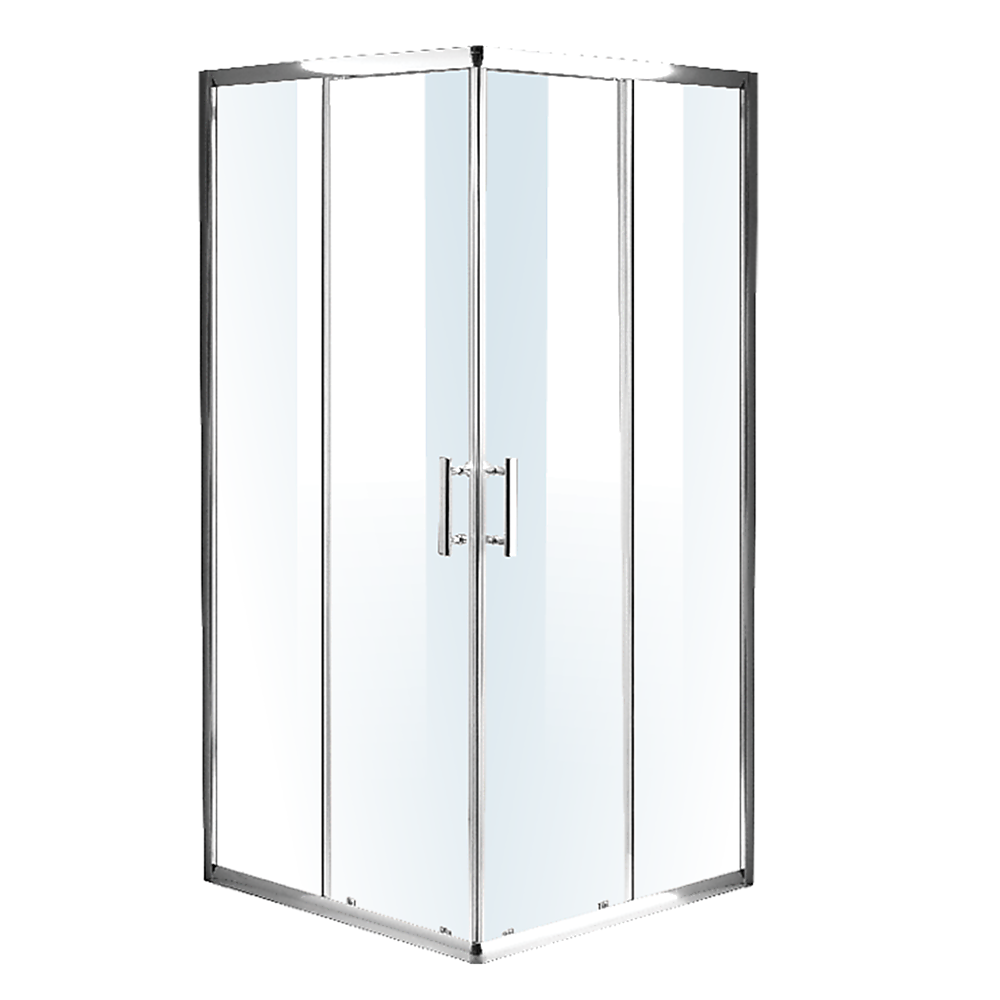 1000 x 800mm Sliding Door Nano Safety Glass Shower Screen By