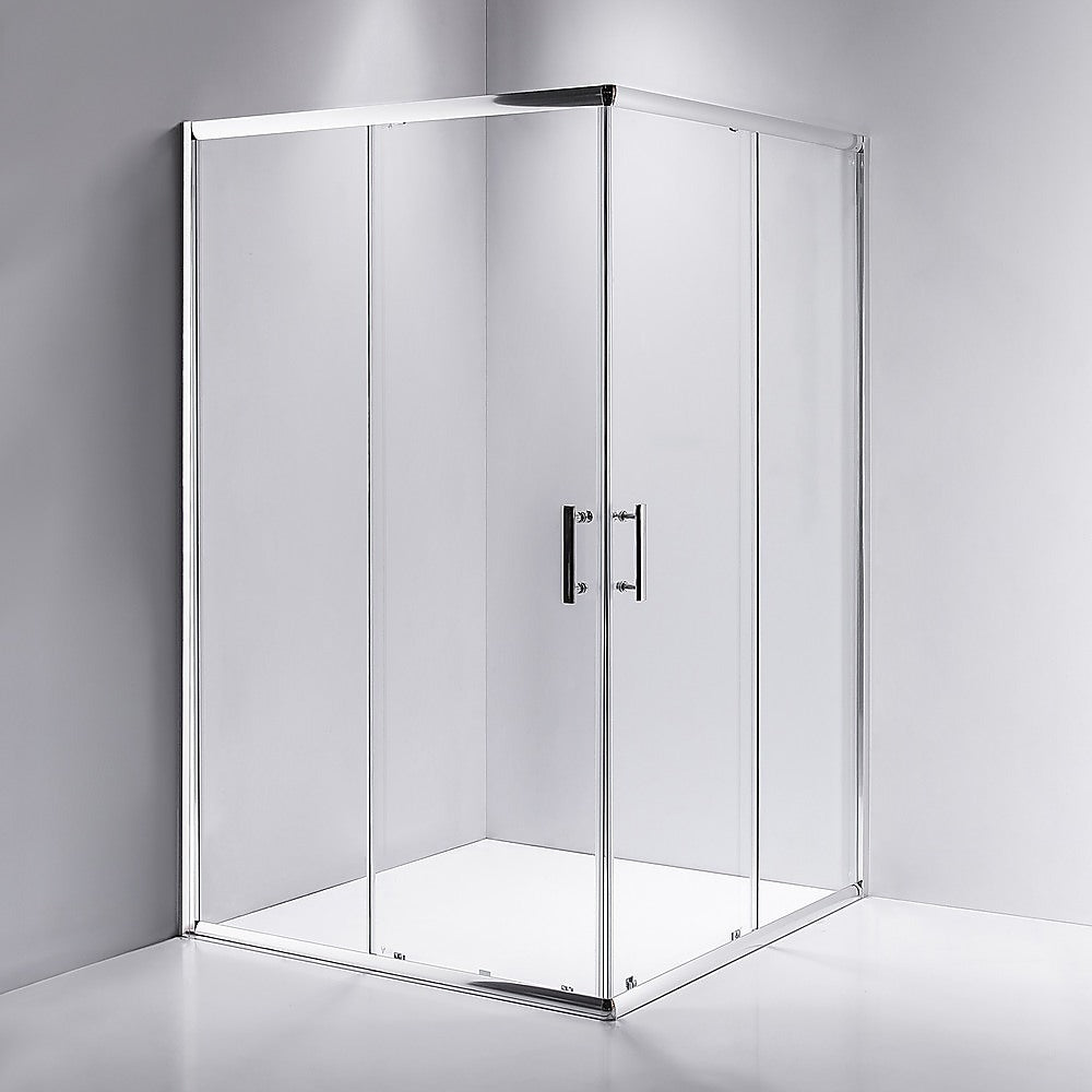 1000 x 1000mm Sliding Door Nano Safety Glass Shower Screen By