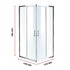 1000 x 1200mm Sliding Door Nano Safety Glass Shower Screen By