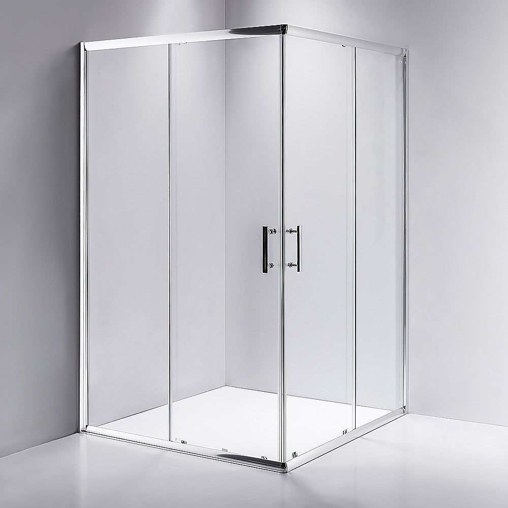 1200 x 1000mm Sliding Door Nano Safety Glass Shower Screen By