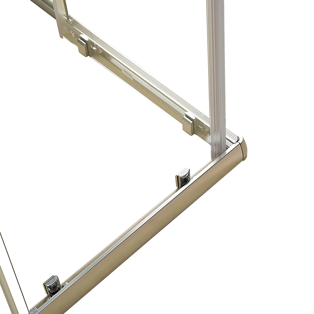 1200 x 1200mm Sliding Door Nano Safety Glass Shower Screen By