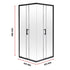 800 x 800mm Sliding Door Nano Safety Glass Shower Screen By