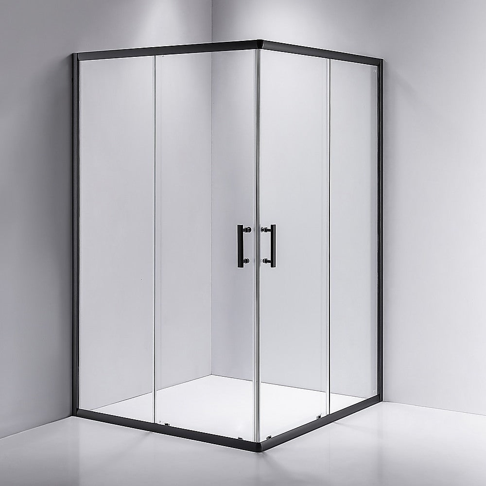 800 x 1000mm Sliding Door Nano Safety Glass Shower Screen By