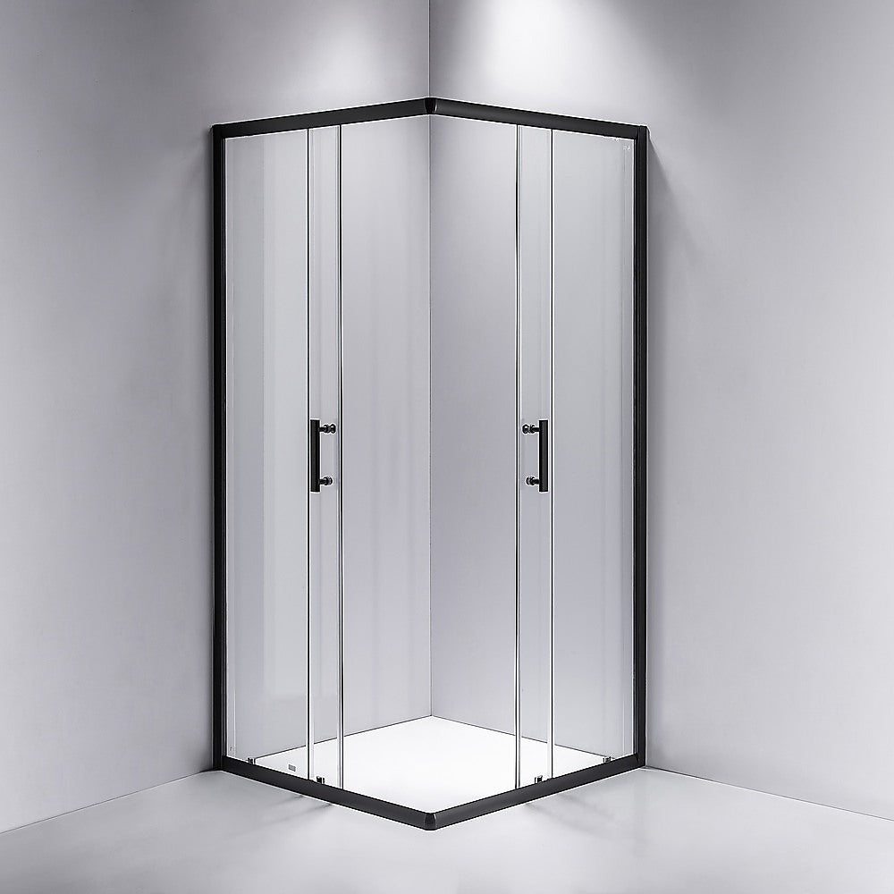 900 x 900mm Sliding Door Nano Safety Glass Shower Screen By