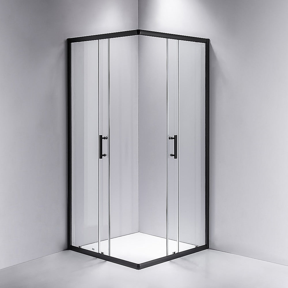 1000 x 800mm Sliding Door Nano Safety Glass Shower Screen By